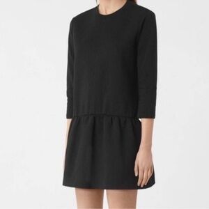 All Saints Black Mini Dress- Size Medium but fits Small